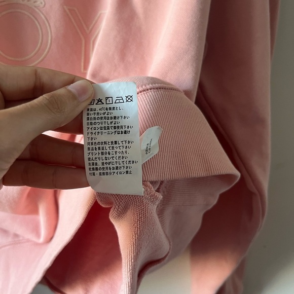 Boy London Pink Crewneck Sweater with Ribbed Cuffs and Relaxed Fit - Picture 9 of 12